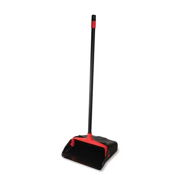 O-Cedar Commercial Lobby Polypropylene Black Dust Pan, PK6