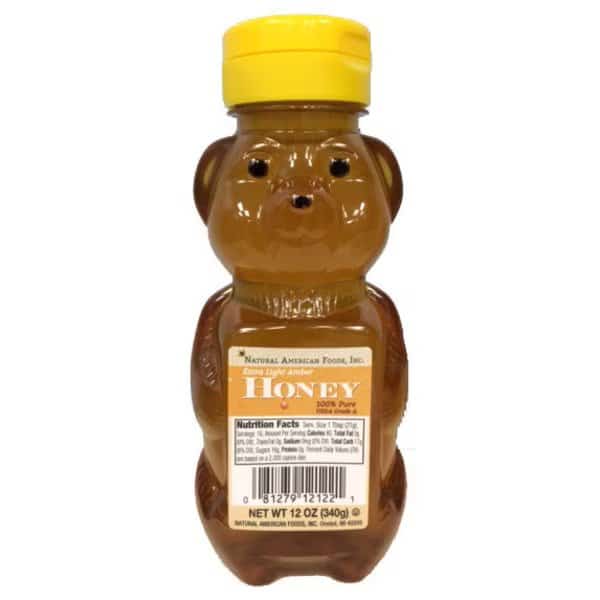 12 oz. Ela Honey Bear, PK12