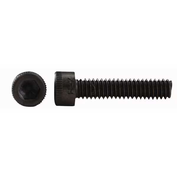 #10 Socket Head Cap Screw, Black Alloy Steel, 1 in Length
