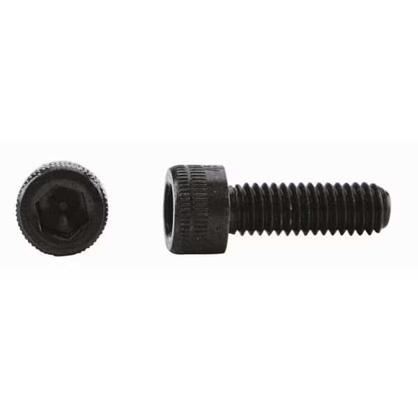 M8 Socket Head Cap Screw, Black Alloy Steel, 25 mm Length