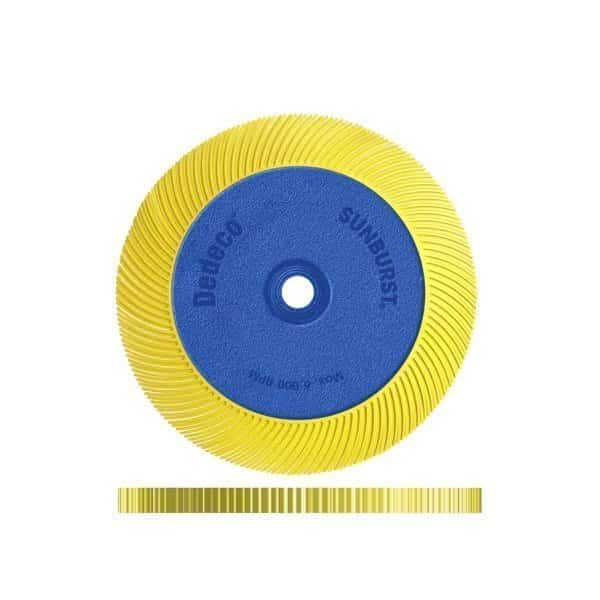 SUNBURST 7-5/8'' X 1'' TC YELLOW 80 GRIT (A/O) 1/UNIT
