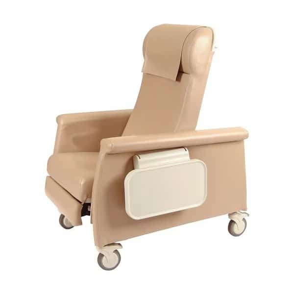 Elite Care Cliner w/Swing Away Arms (Nylon Casters), Royal Blue