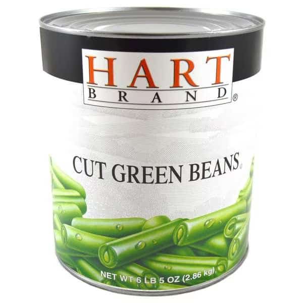 Hart Green Bean Extra Standard 4 Sieve Cut 101 oz., PK6