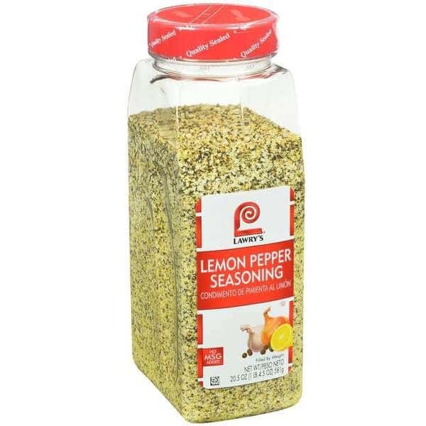 Lawry's No MSG Lemon Pepper Seasoning 20.5 oz., PK6