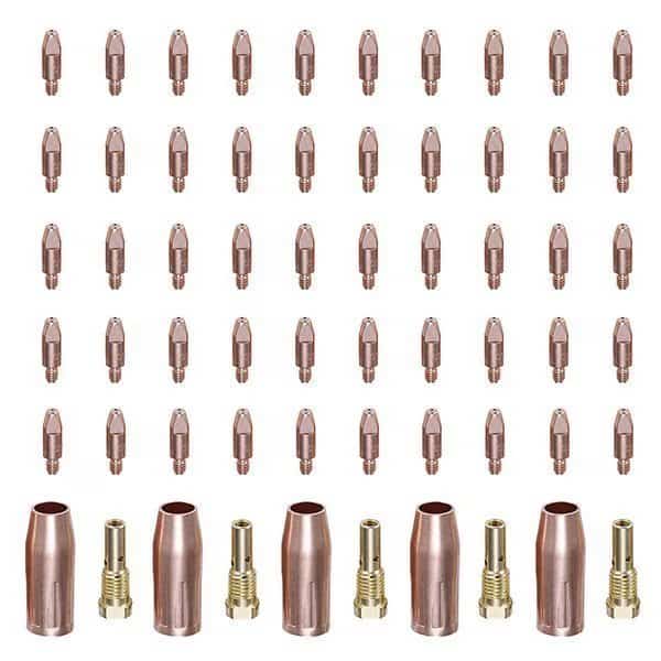 MIG Consumables, 0.040-Tip, Nozzle, Diffuser, Use For MTS-165/185/205, MIG-160/180/200, MIG-140GS.