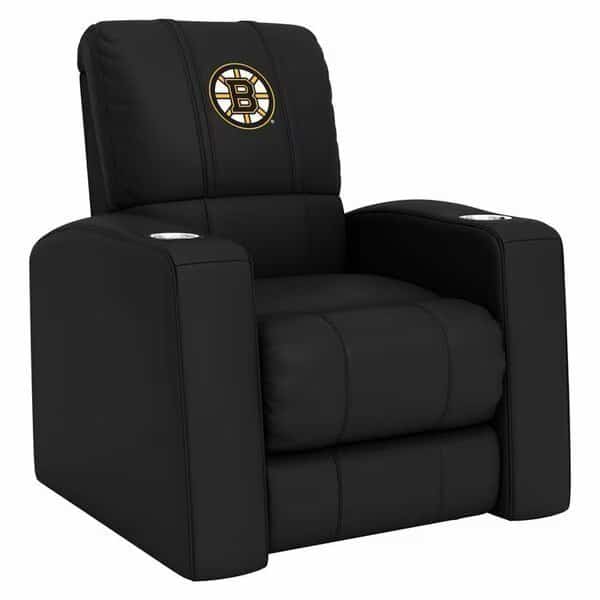 Home Theater Recliner with Boston Bruins Logo