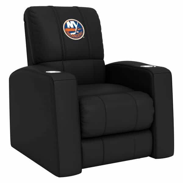 Home Theater Recliner with New York Islanders Logo