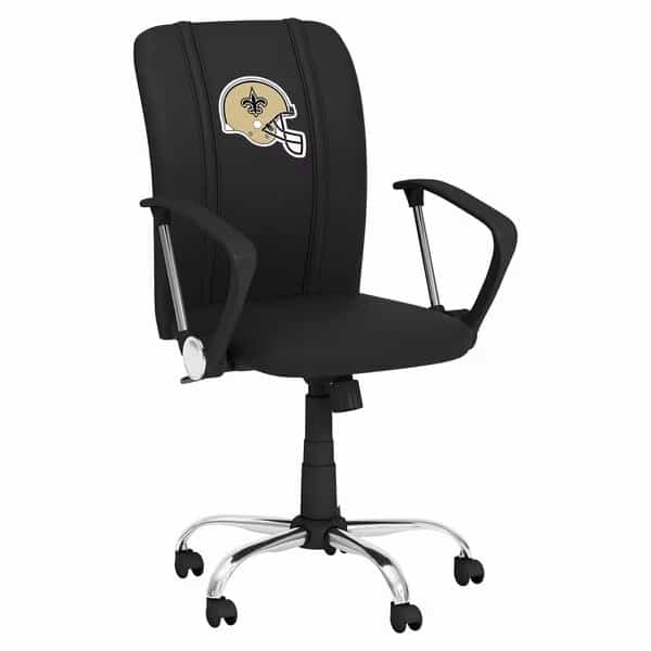 Curve Task Chair with New Orleans Saints Helmet Logo