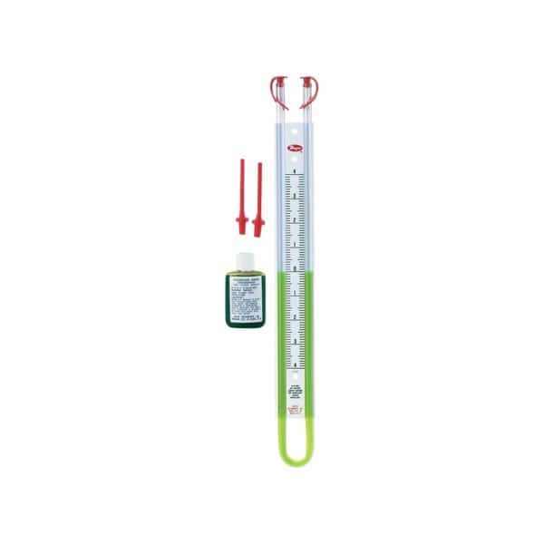 UTube Manometer, 5000500 Mm Wc, Dwyer Instruments, Mfr#: 1221-M1000-W/M