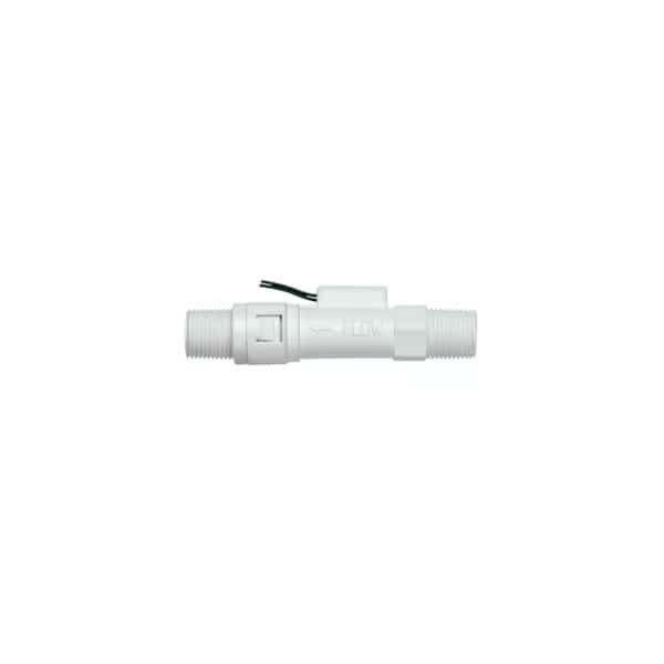 Polypropylene flow switch, actuation set point 2.0 GPM (7.57 LPM), 3/8" NPT.