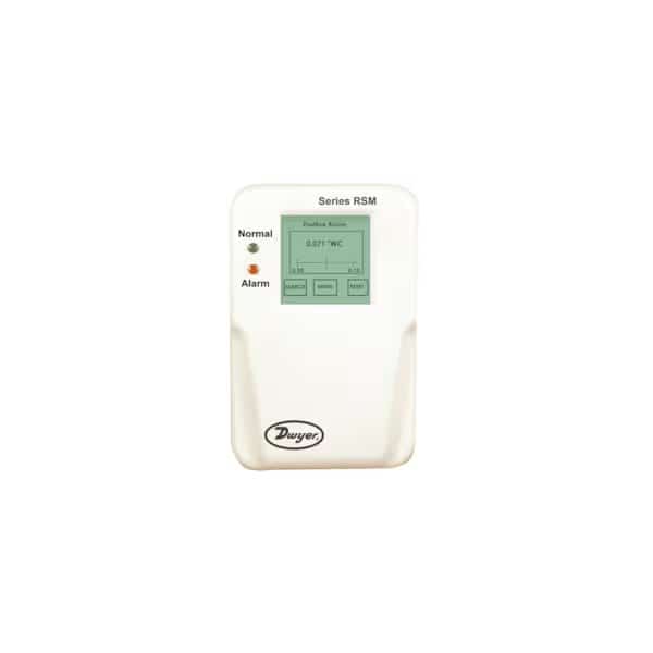 Room status monitor, range +/-0.25" w.c., excitation 120 VAC.