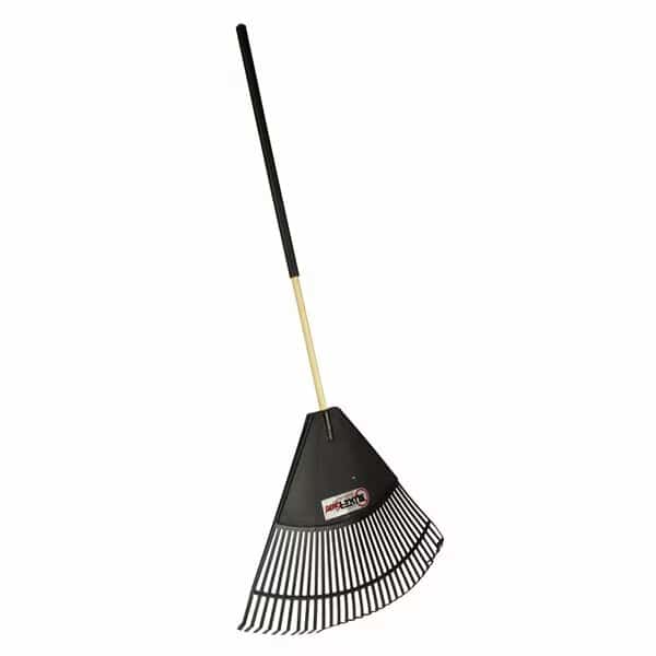 Leaf Rake, 32in Resin Head, 48in Hardwood Handle w/ Soft Foam Grip, Emsco Group, Mfr#: 2860