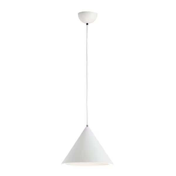 Abyss 1-Light 12.5" Wide Matte White Pendant Light