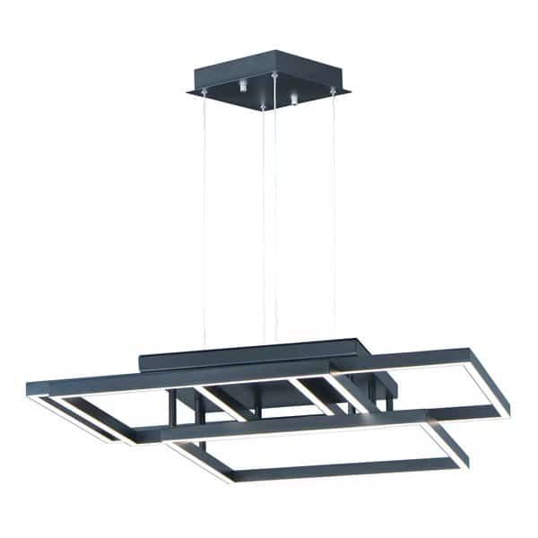 Traverse LED 4-Light 31" Wide Black Pendant Light