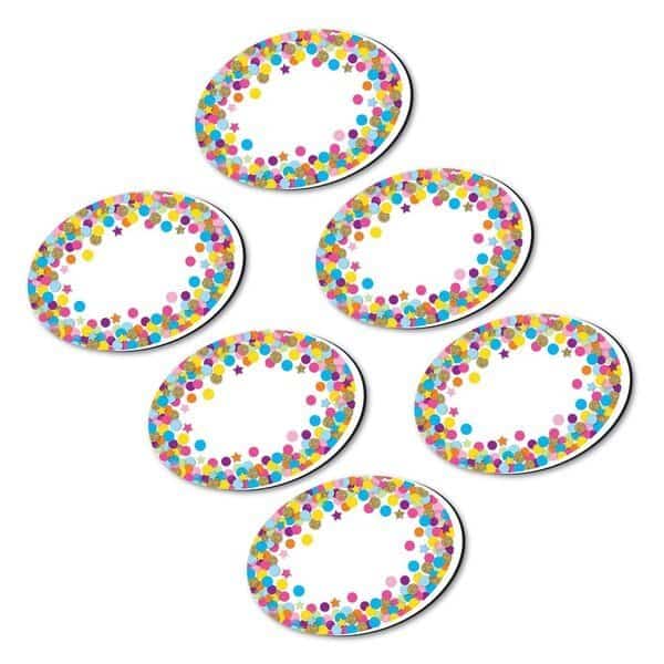 Non-Magnetic Mini Whiteboard Erasers, Keyhole Kritters, 10 Designs 6PK