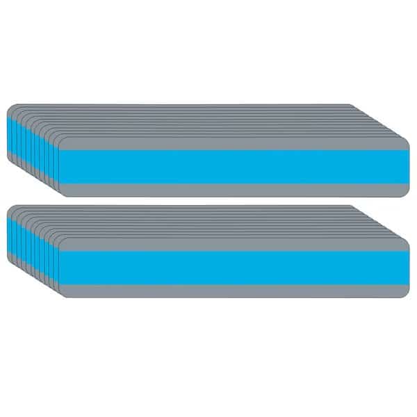 Double Wide Sentence Strip Reading Guide, 1.25 x 7.25, Blue, PK24