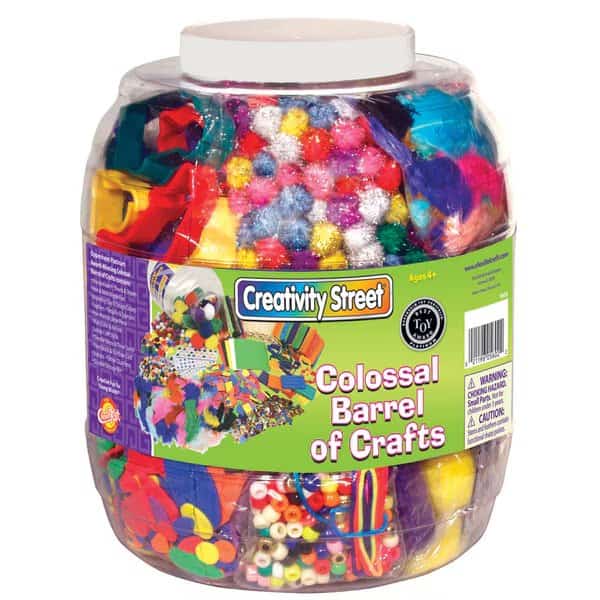 Colossal Barrel of Crafts, Assorted Colors & Sizes, 1 Kit