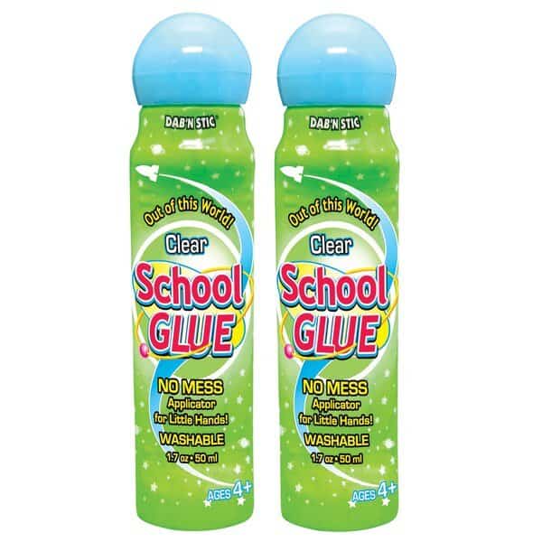 Dab'n Stic School Glue, 1.7 oz, PK12