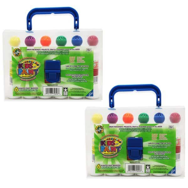 Kids Scented Paint Markers, Assorted Colors, PK12