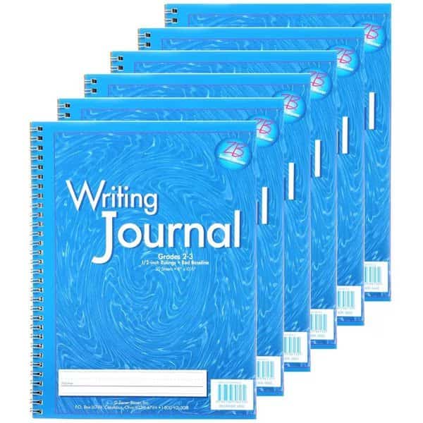 My Writing Journal, Grade 2-3, Blue, PK6