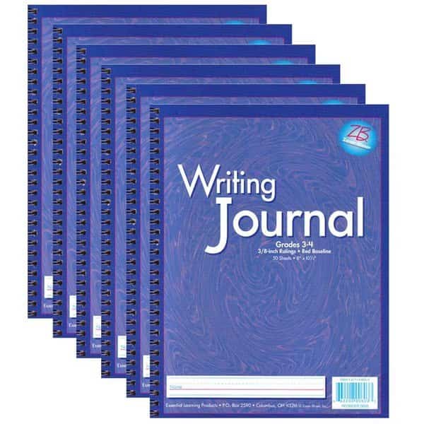 My Writing Journals, Grade 3-4, Purple, PK6