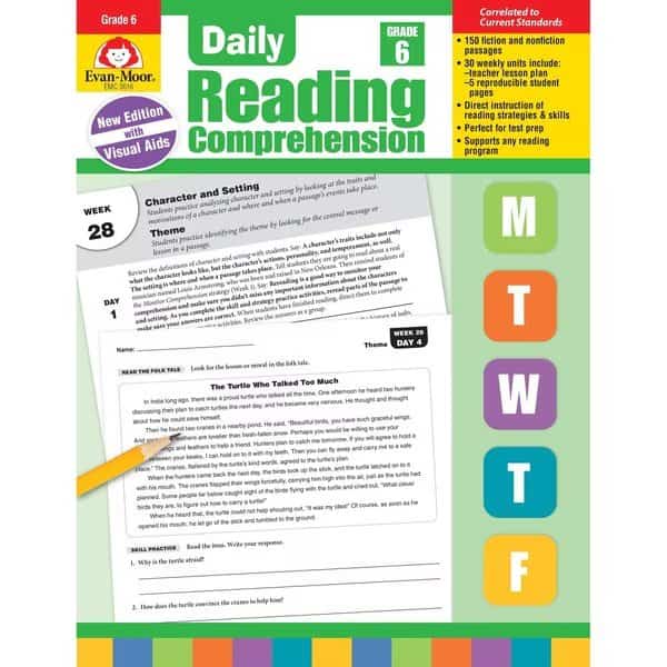 Daily Reading Comprehension, Teacher Edition, Grade 6