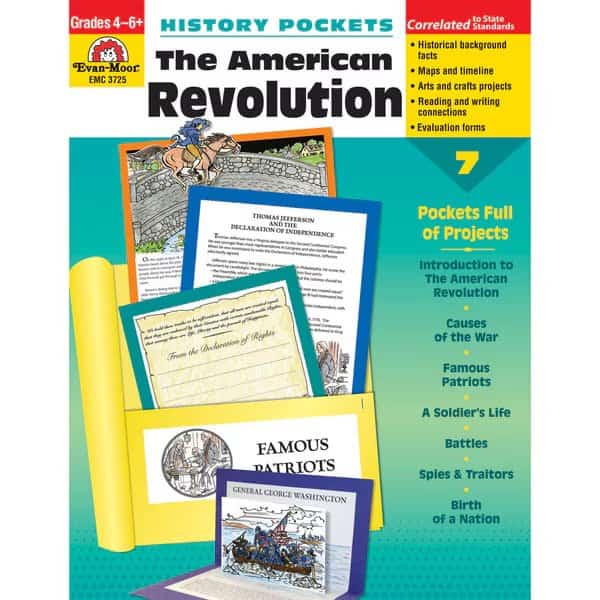 History Pockets - The American Revolution, Teachers Ed., Grades 4-6