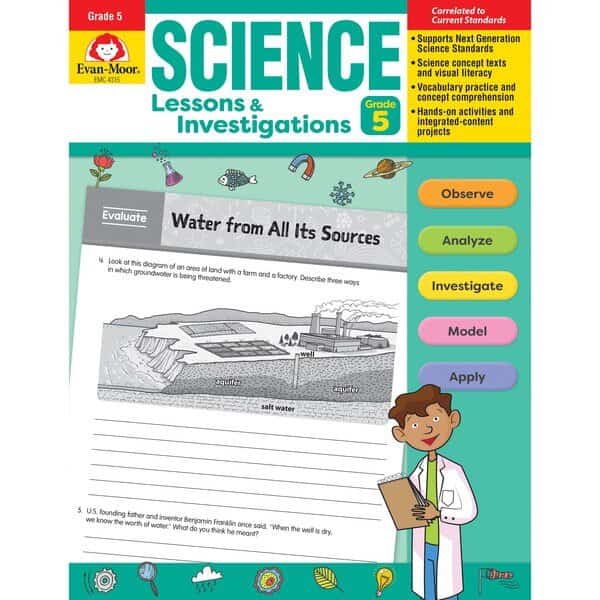 Science Lessons and Investigations, Teachers Edition, Grade 5