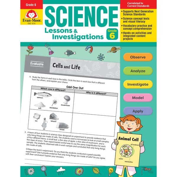 Science Lessons and Investigations, Teachers Edition, Grade 6