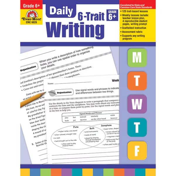 Daily 6-Trait Writing Book, Teachers Edition, Grade 6
