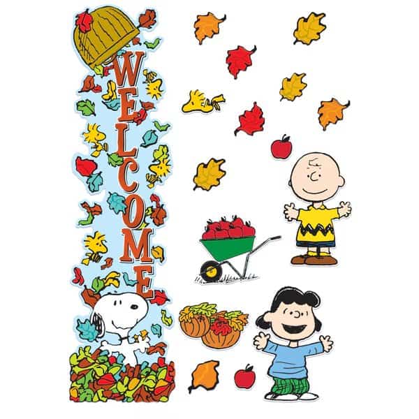 Peanuts Fall All-In-One Door Decor Kit