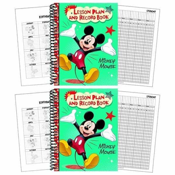 Mickey Lesson Plan and Record Book, PK2