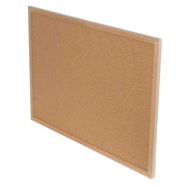 Wood Framed Cork Board, 24in x 36in