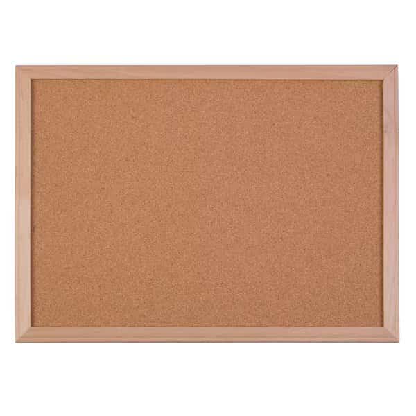 Wood Framed Cork Board, 18" x 24"