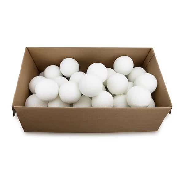 Craft Foam Balls, 4 Inch, White, 36PK