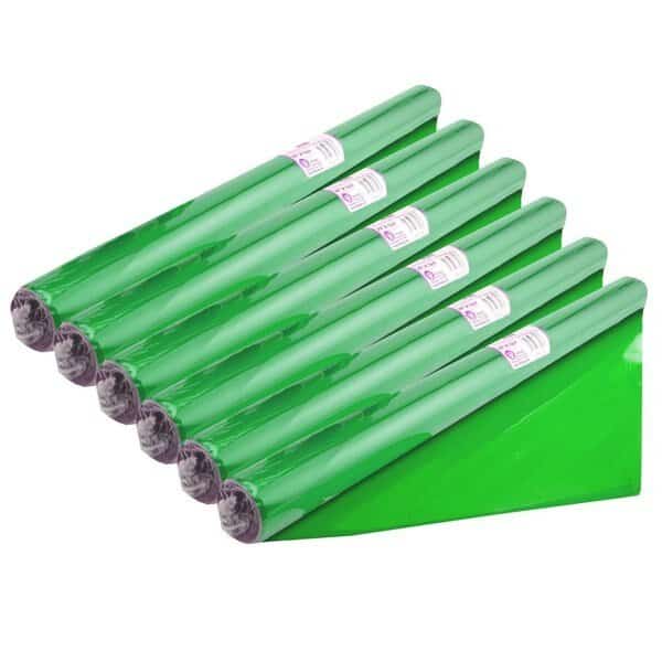 Cello-Wrap Roll, Green, 20in x 12.5ft, PK6