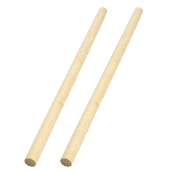 Wood Dowels, 1/2in x 12in, 50PK