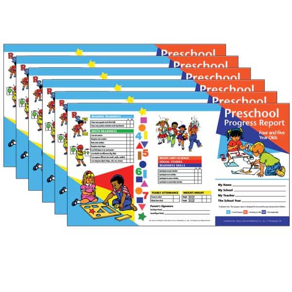 Preschool Progress Report, Ages 4-5, PK60