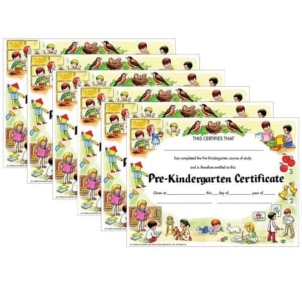 Pre-Kindergarten Certificate, PK180