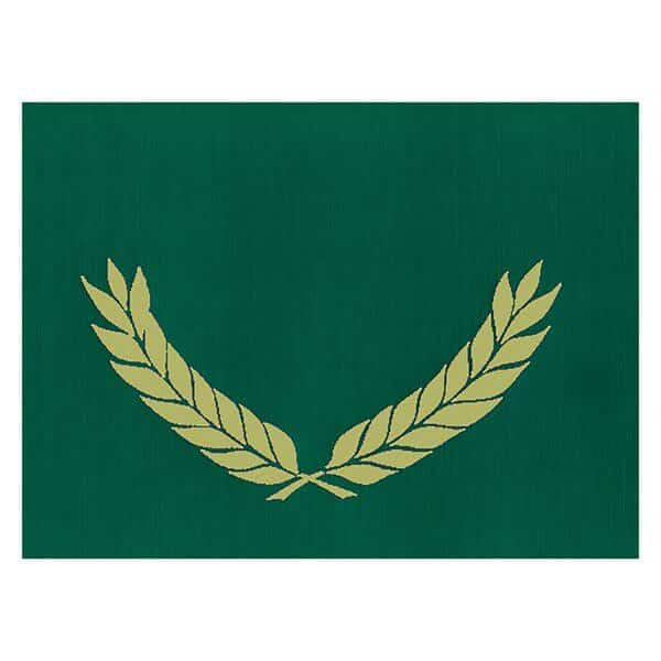 Gold Foil Stamped Certificate Folders, 10" x 13", Green, PK30