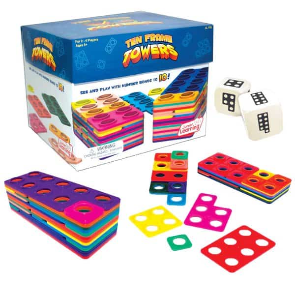 Ten Frame Towers Learning Game