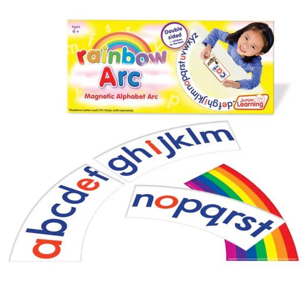 Magnetic Alphabet Arc, Double Sided