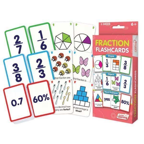 Fraction Flash Cards