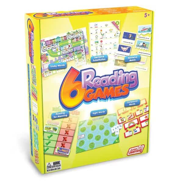Language Games Set - 6 Reading Games