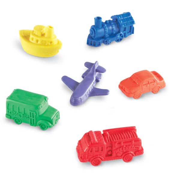 Mini Motors Counters Set, 72 Pieces