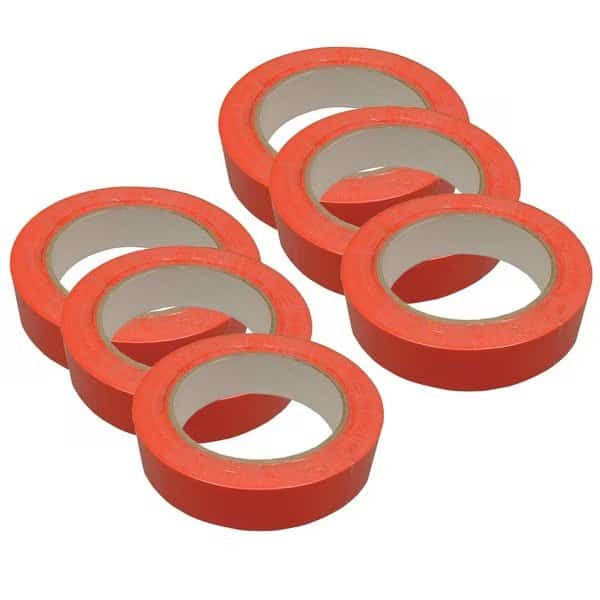 Floor Marking Tape, Orange, PK6
