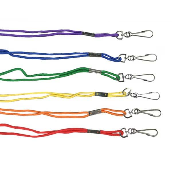 Rayon Lanyard, Assorted Colors, PK36