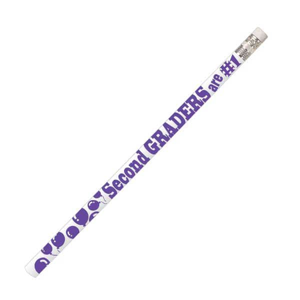 2nd Graders Are #1 Motivational Pencils, PK144, Musgrave Pencil Co, Mfr#: 2205