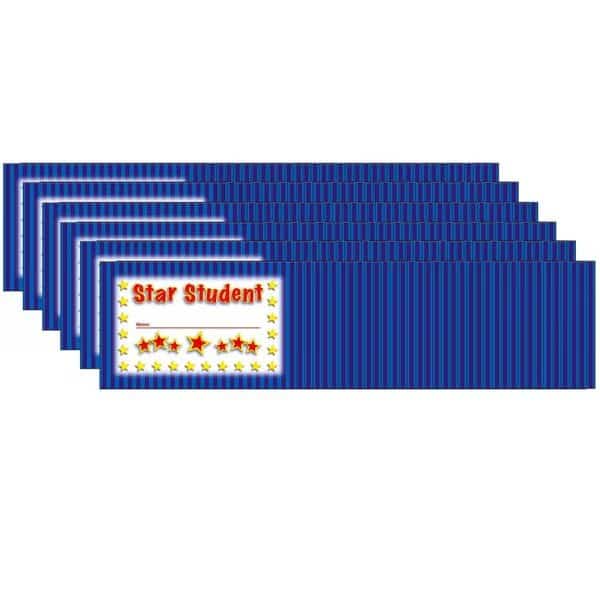 Star Student Punch Cards, PK216