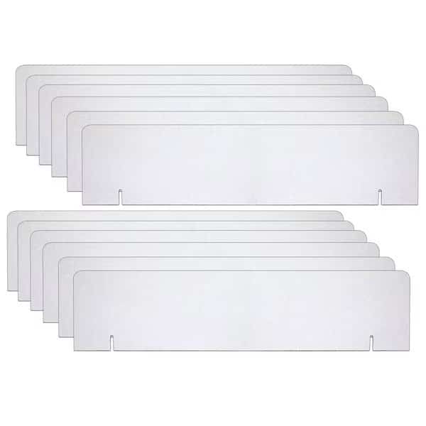 Presentation Board Headers, White, 36" x 9.5", PK12, Pacon, Mfr#: 3761